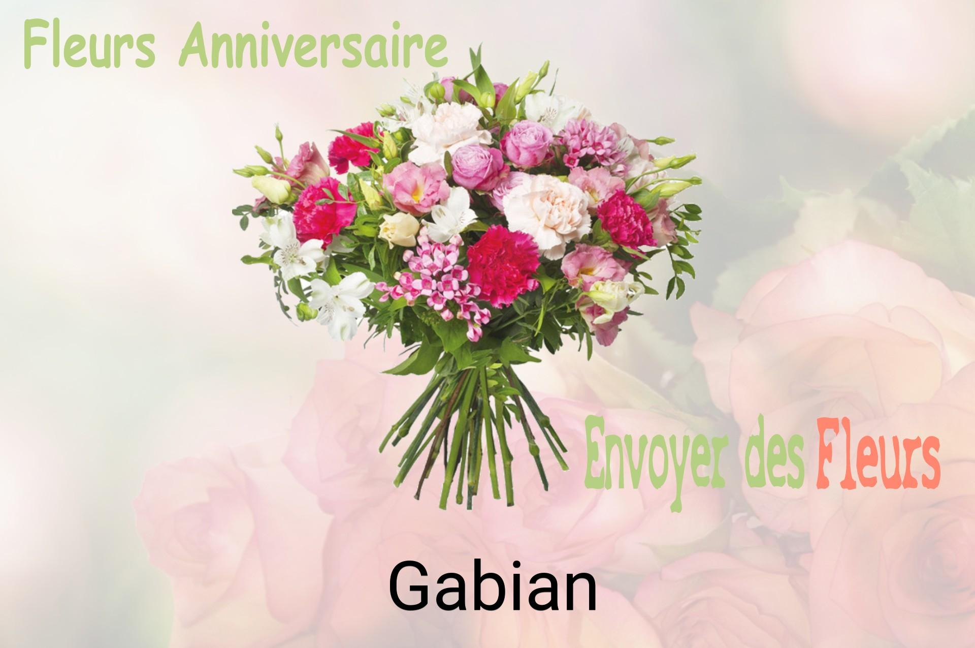 Bouquet de fleurs d’anniversaire livré à Gabian